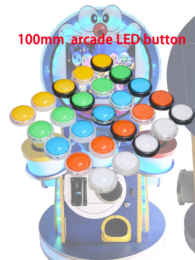 12V Arcade LED Button 100mm Pl - đánh giá và giá Arcade Game Jackpot