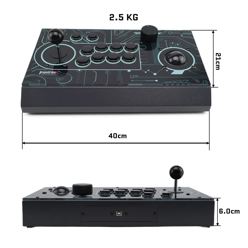 FightBox R10-PRO Arcade Fight  - đánh giá và giá Trackball Controller Arcade