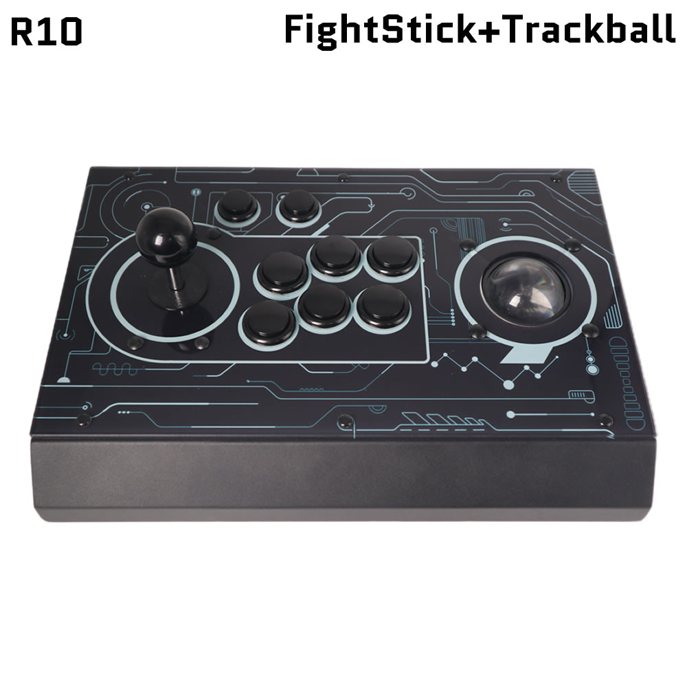 FightBox R10 Arcade Fighting S - đánh giá và giá Trackball Controller Arcade