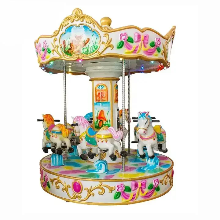 2026 Fairy Tale Style Carousel - đánh giá và giá Coin Operated Kiddie Ride